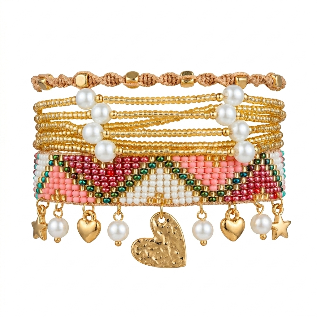 Set de pulseras Jade
