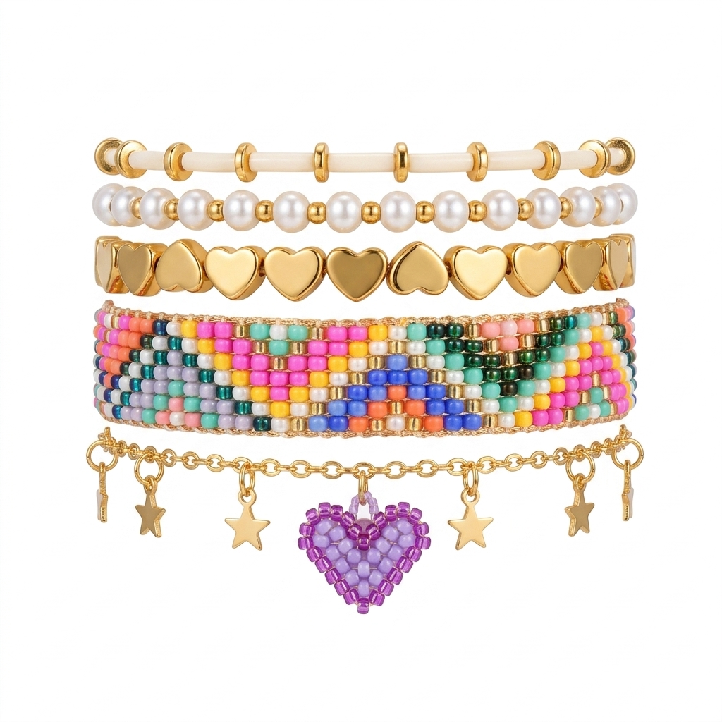 Set de pulseras Fruti