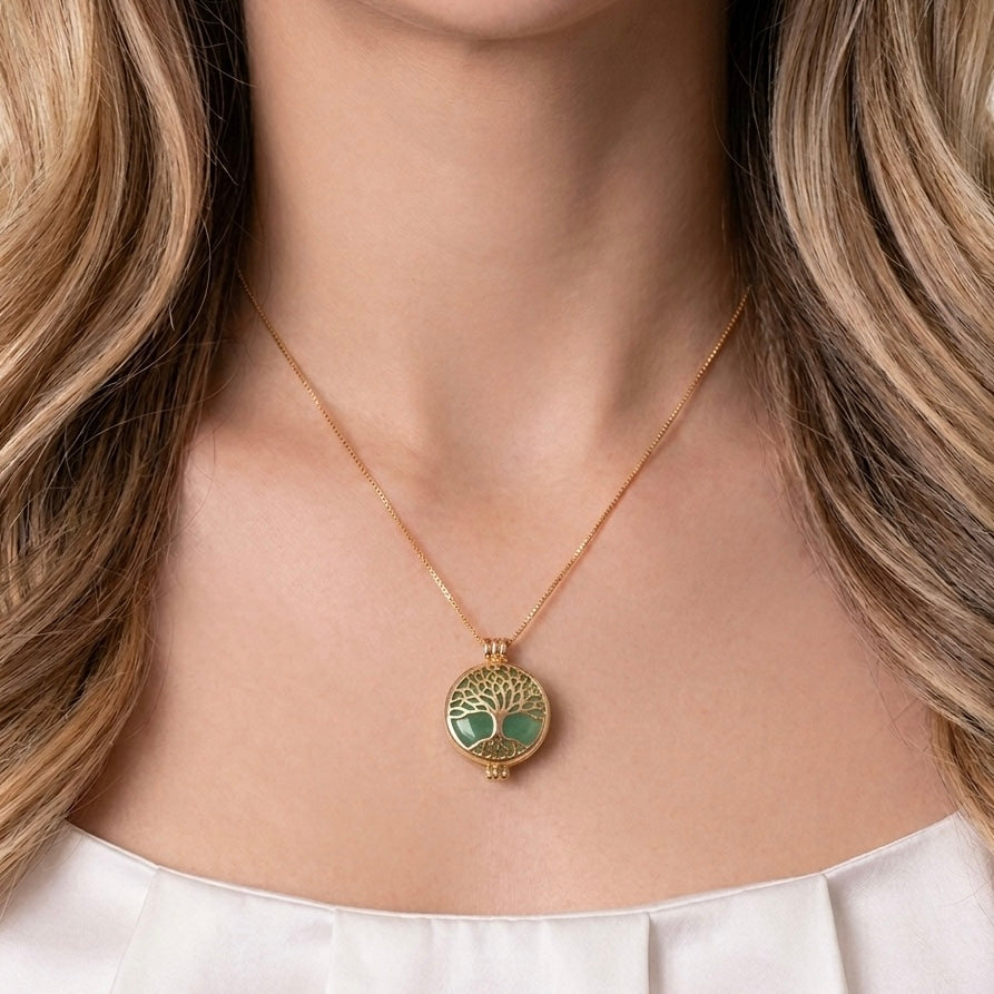 Collar relicario