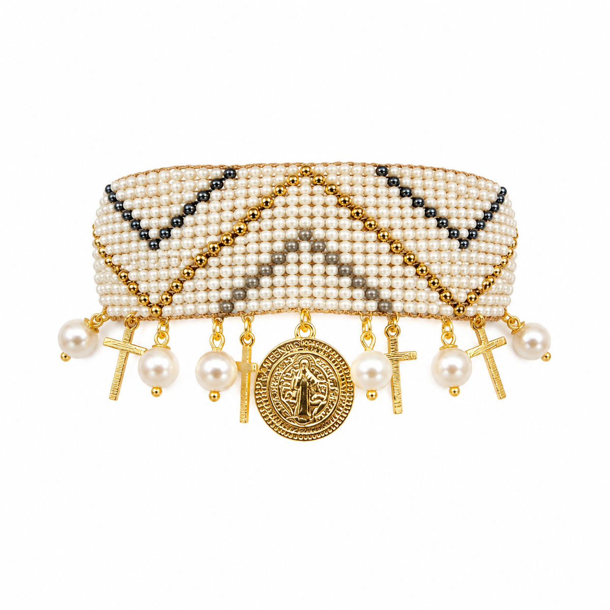 Pulsera tejida San Benito