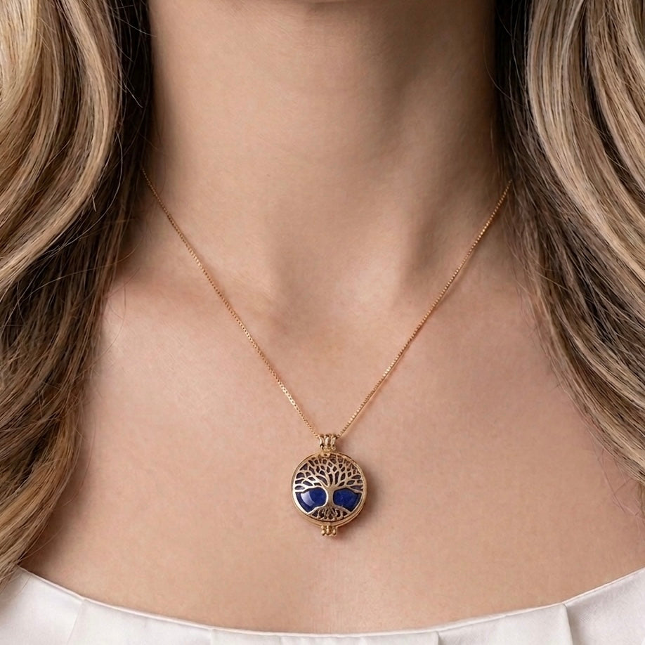 Collar relicario