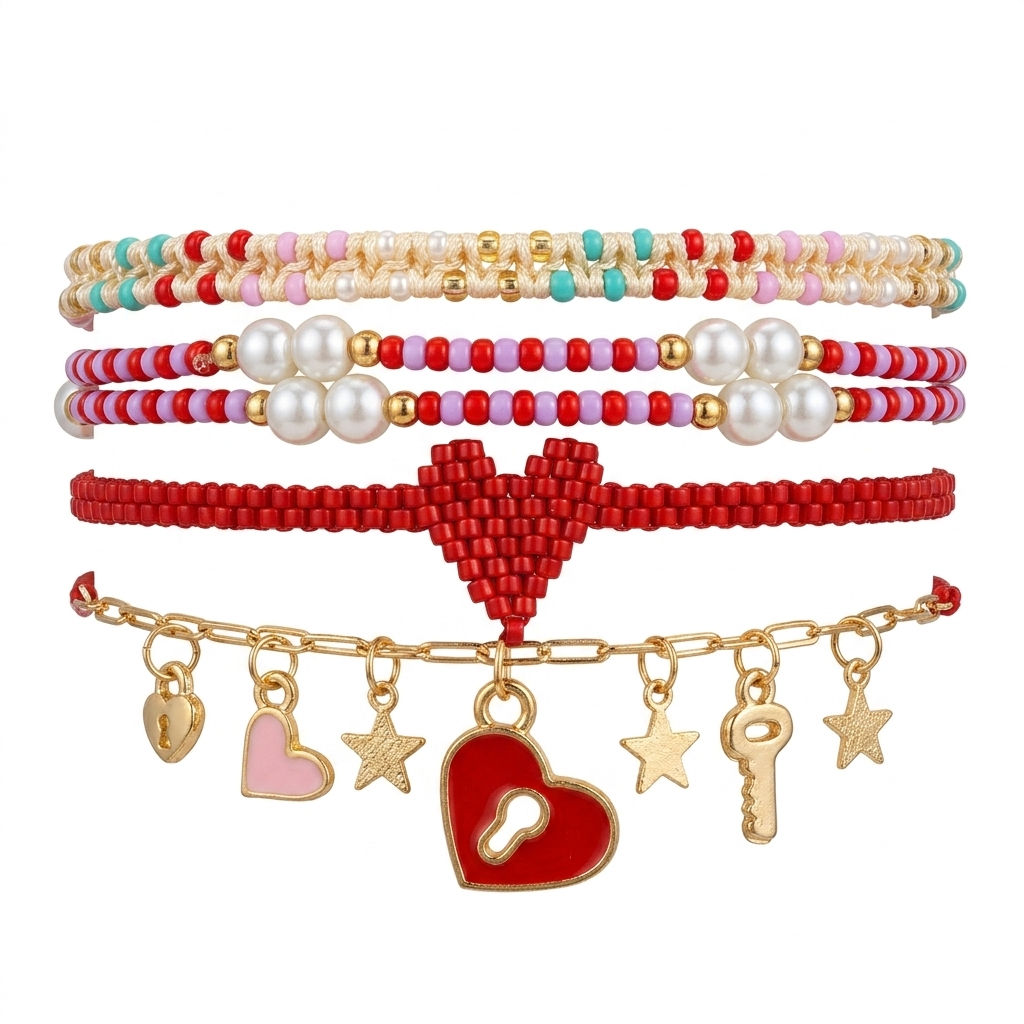 Set de pulseras Valentine