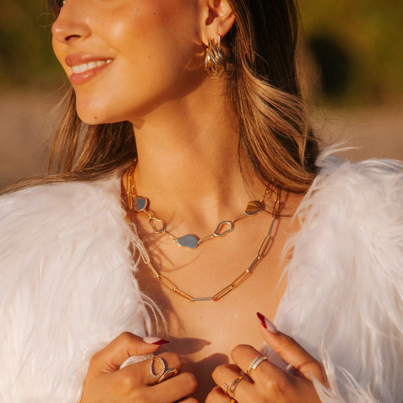 Collar eslabones