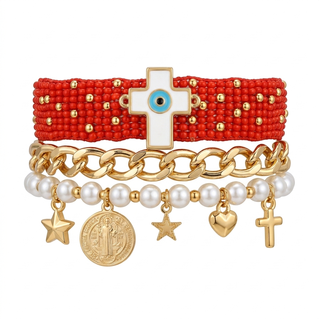 Set de pulseras protectoras