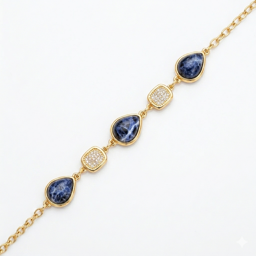 Pulsera Sodalita