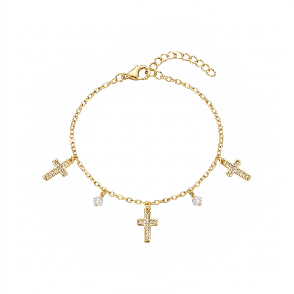 Pulsera cruz