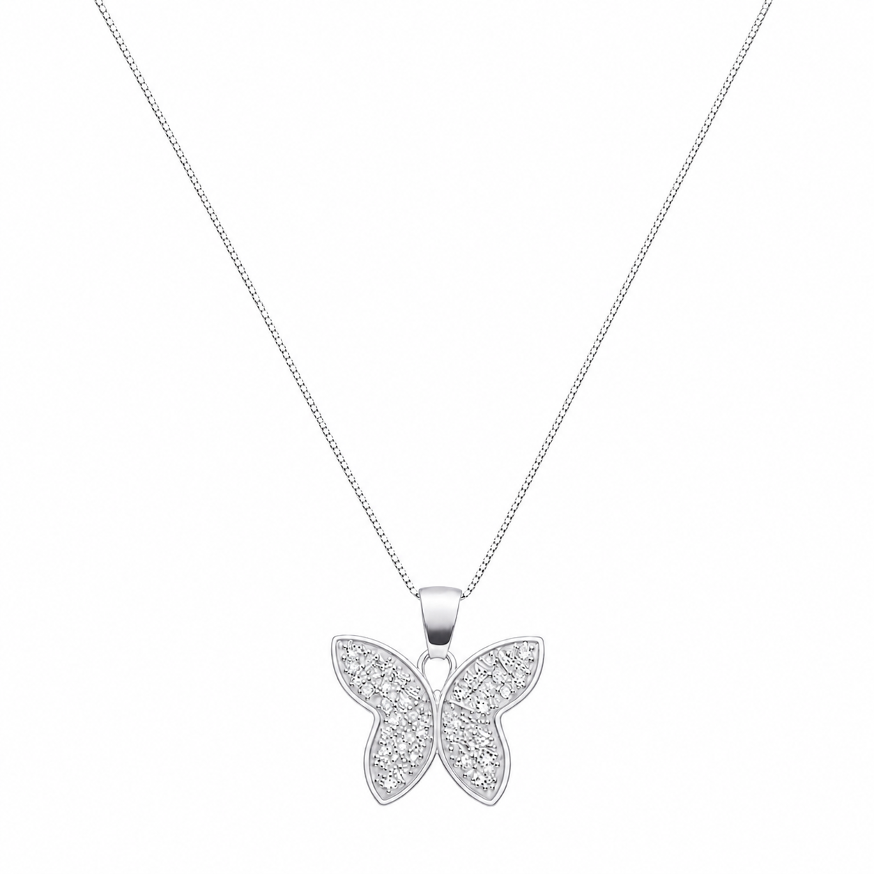 collar mariposa circones