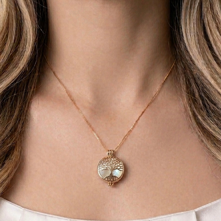 Collar relicario