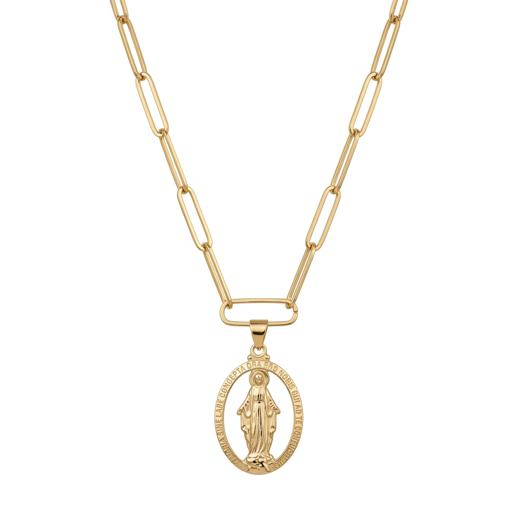 Collar Virgen María