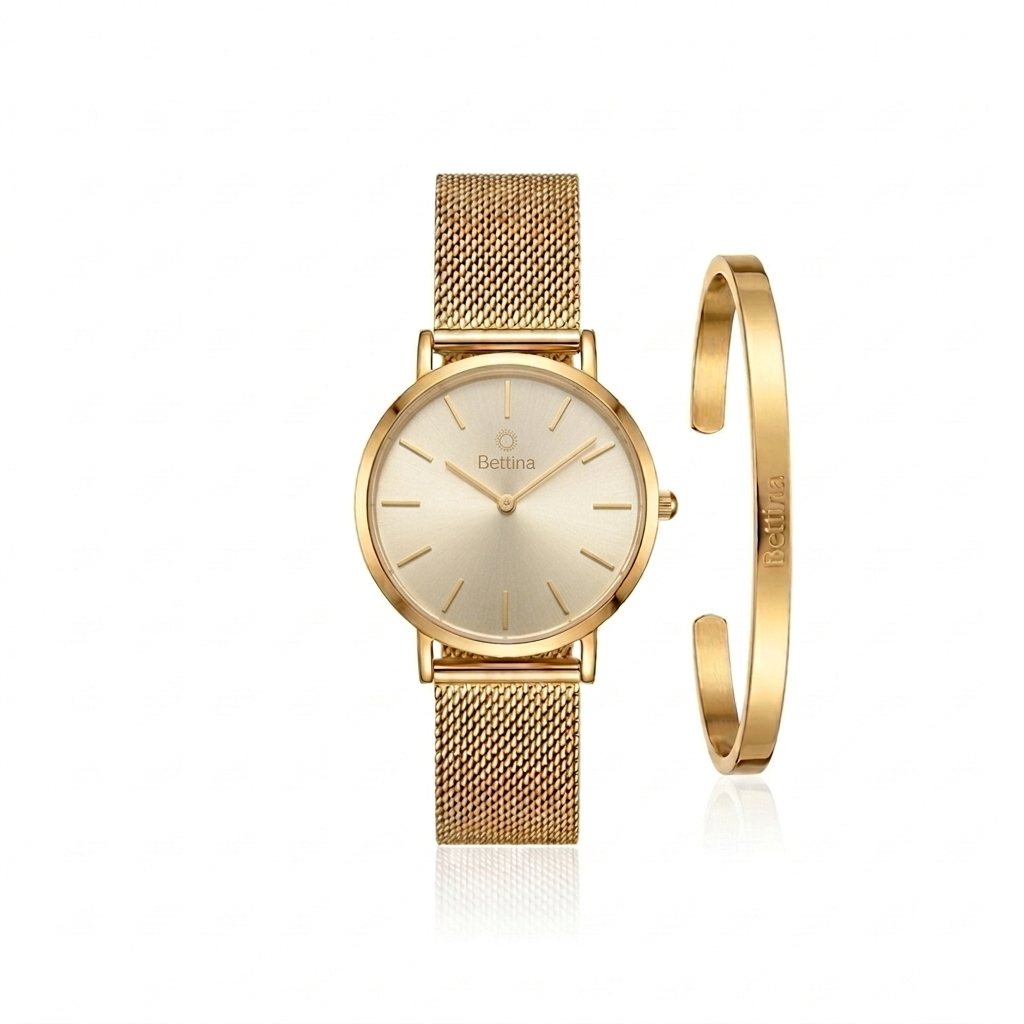 Reloj dorado