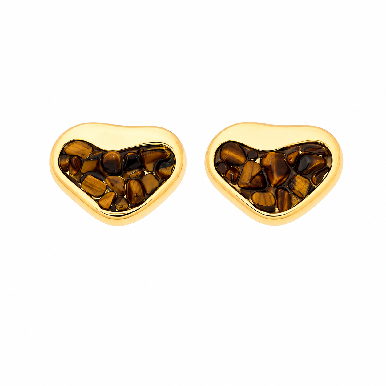 Aros ojo de tigre