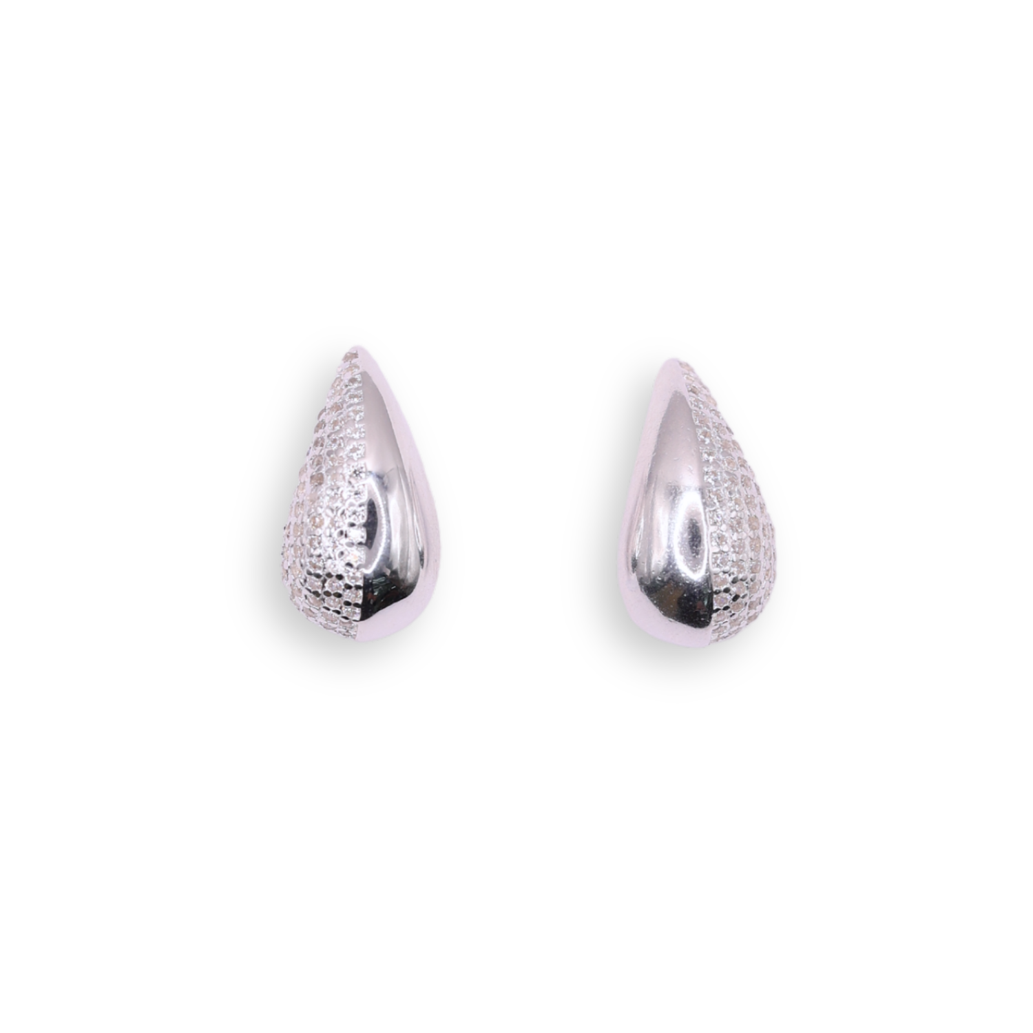 Gota circón plata