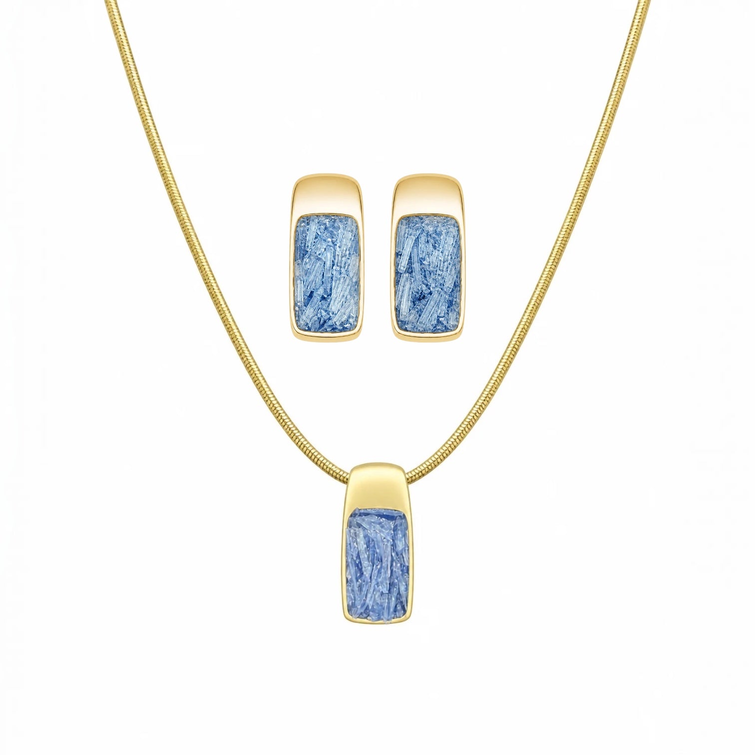 Conjunto Cianita azul Lord