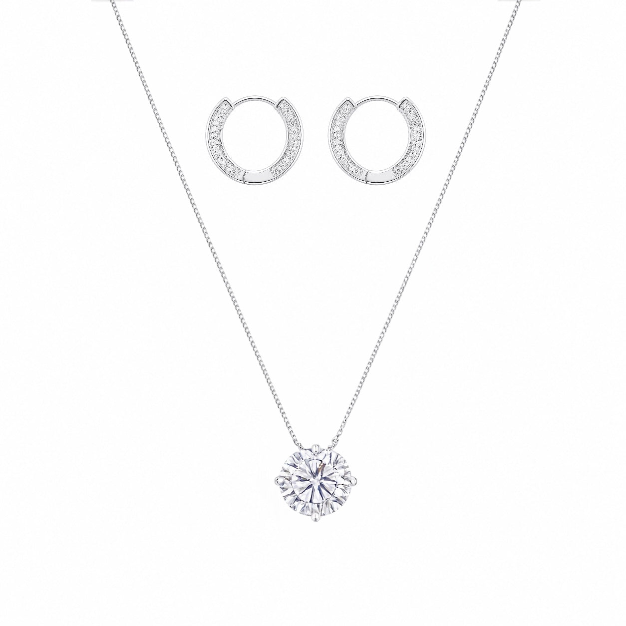 Conjunto plata 925