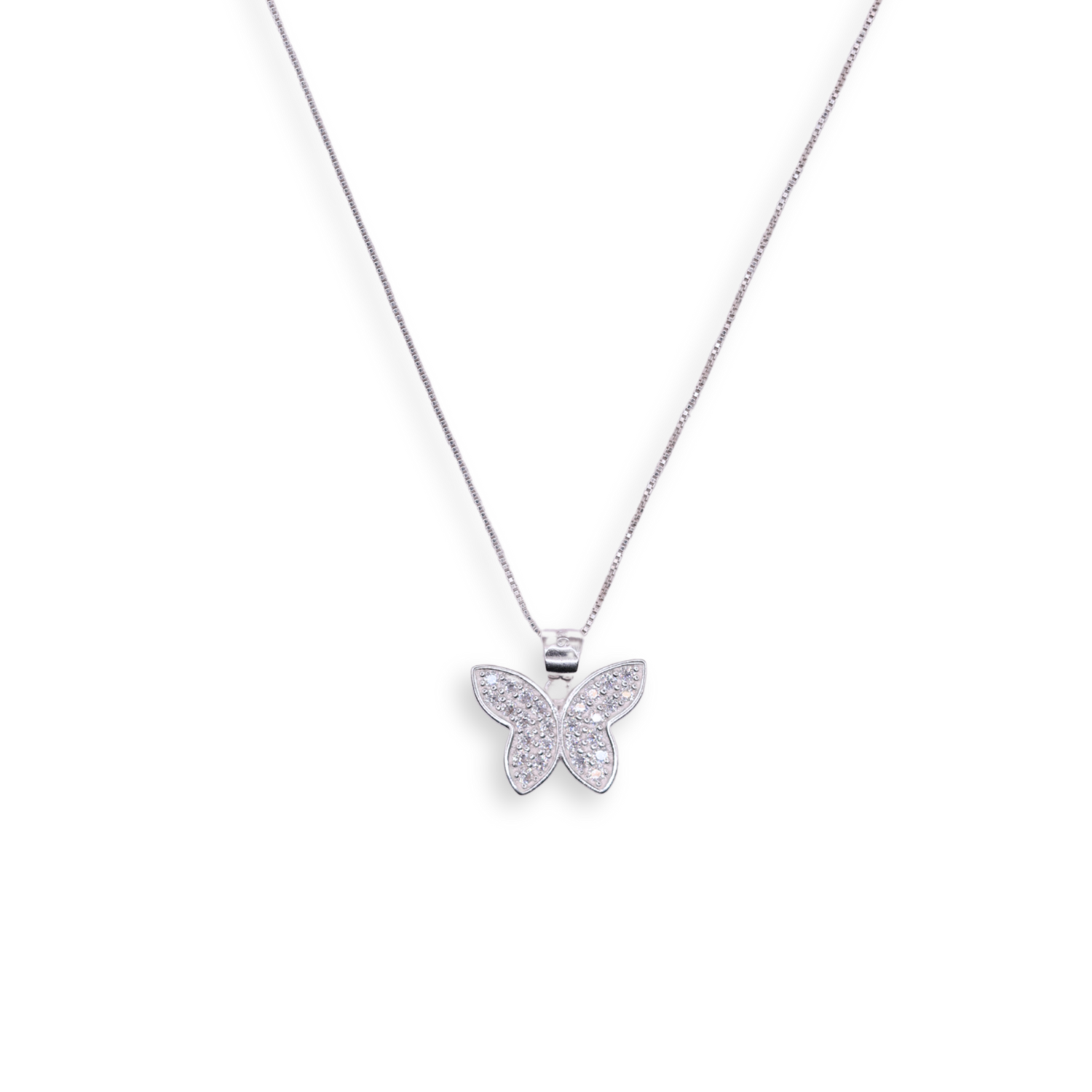collar mariposa circones