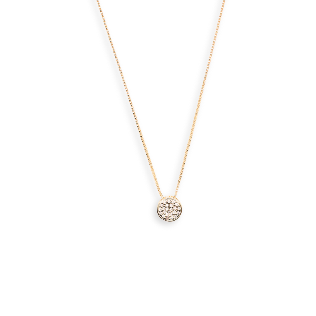 Collar Circulo Dorado